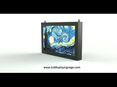 32 inch Thunder Proof Outdoor Digital Signage 1500cd / M2 Độ sáng quảng cáo 1920 * 1080 độ phân giải